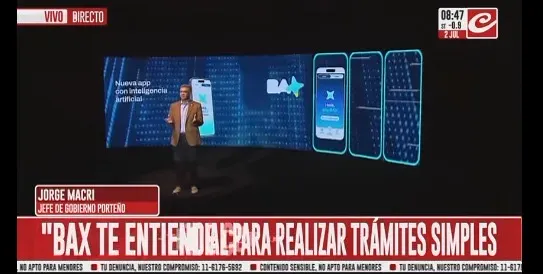 BA X en Crónica