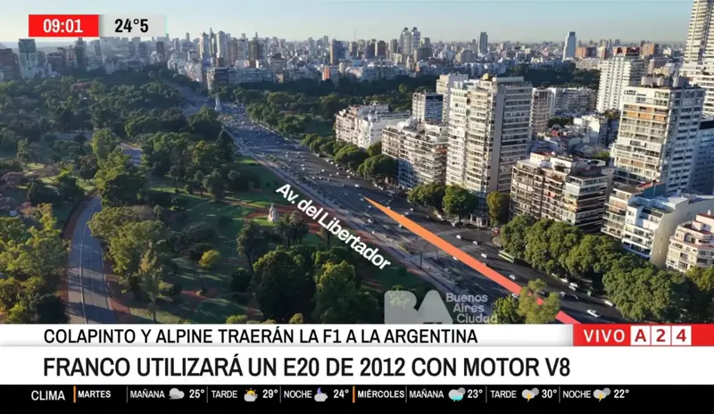 Colapinto en A24
