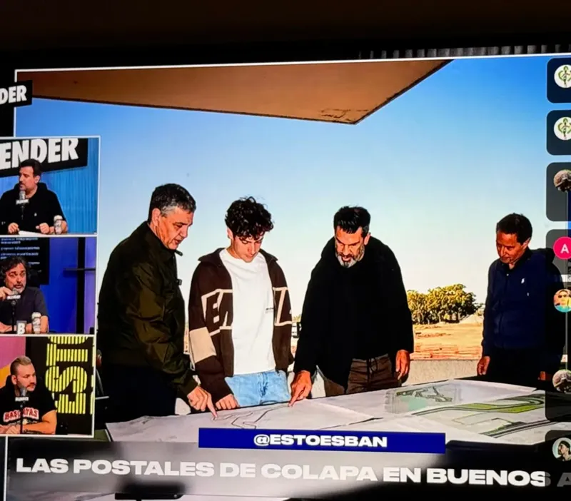 Colapinto en Blender