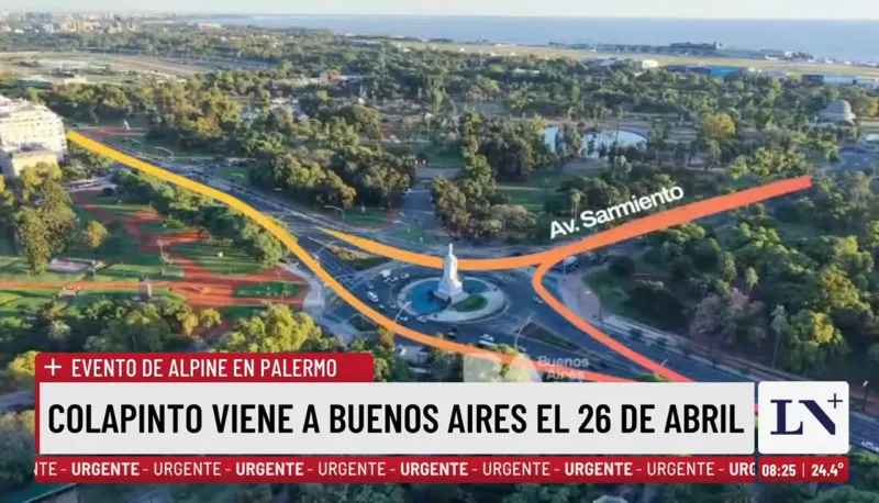 Colapinto en LN+