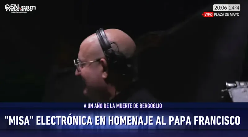DJ Padre Guilherme en C5N