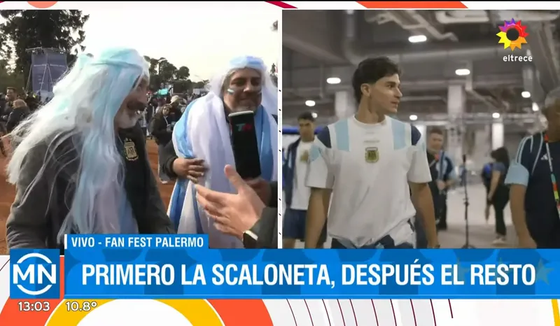 FIFA Fan Fest en El Trece