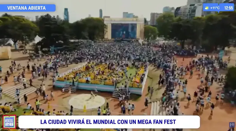 FIFA Fan Fest en Love Stream