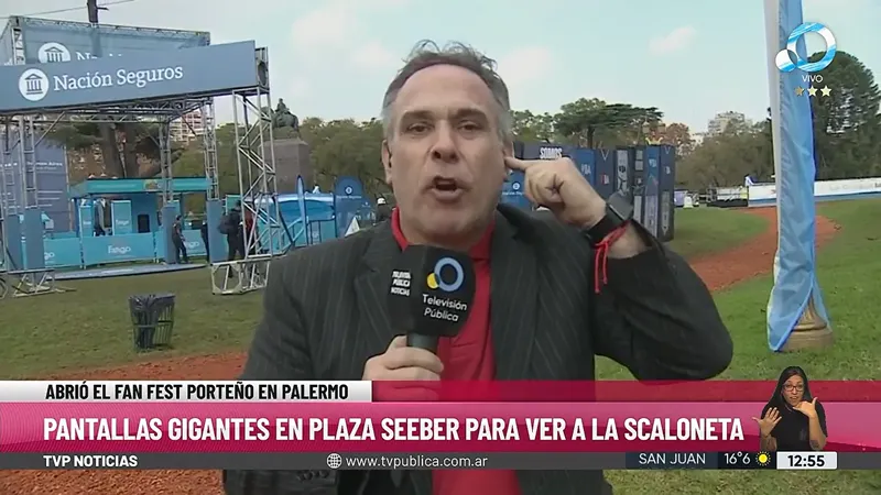 FIFA Fan Fest en TV Pública