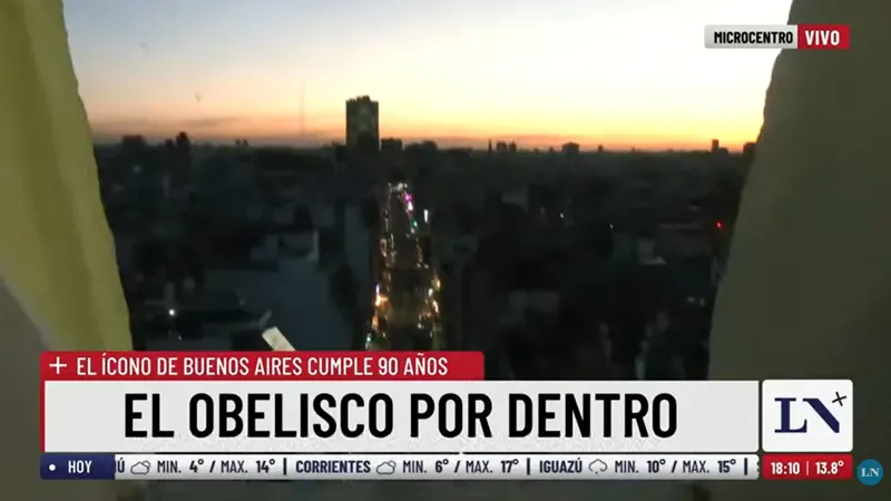 Mirador Obelisco en LN+